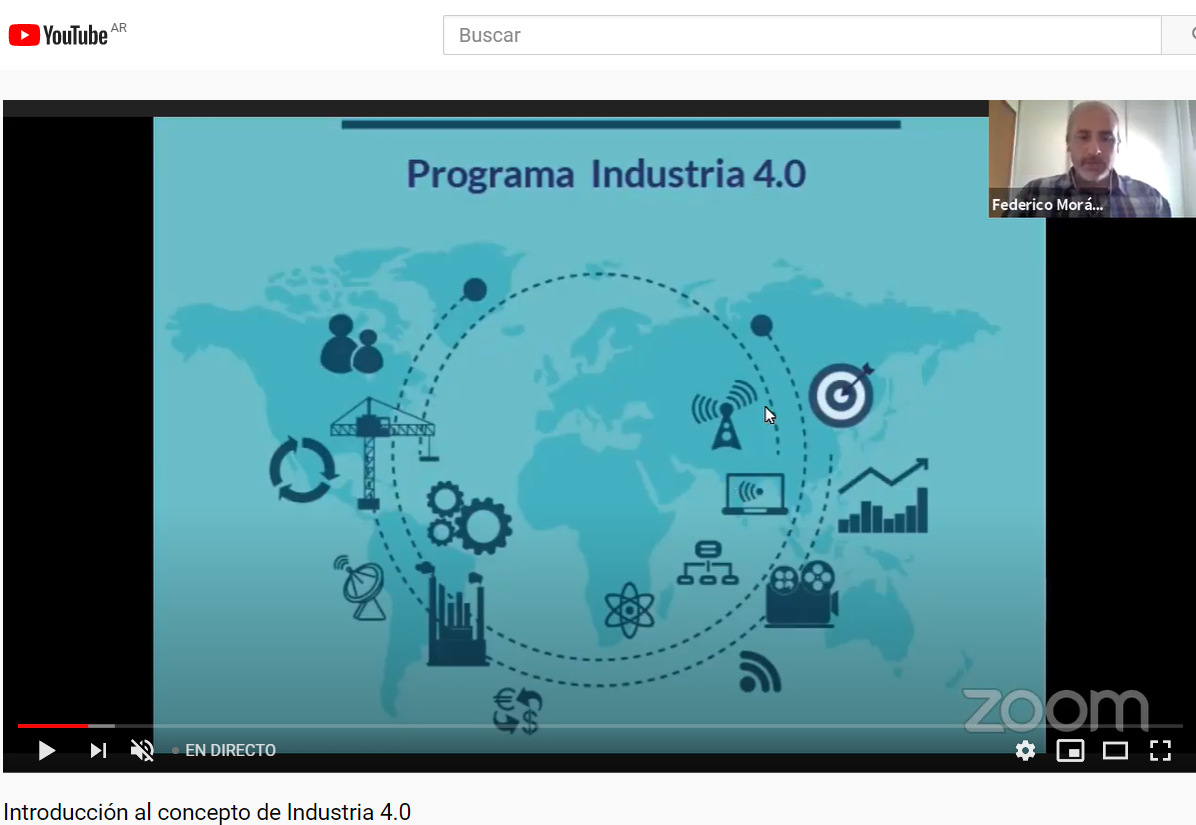 Se llevó a cabo la charla: «Introducción al concepto de Industria 4.0»