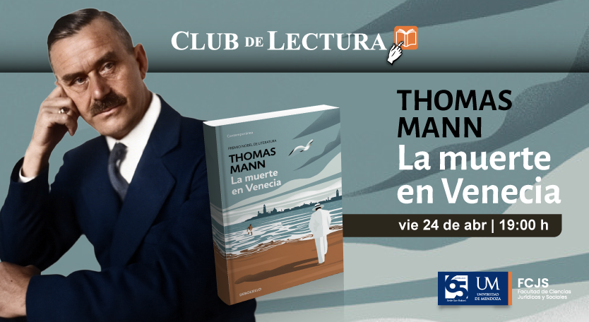 La Universidad de Mendoza invita a debatir «La muerte en Venecia» en su Club de Lectura virtual