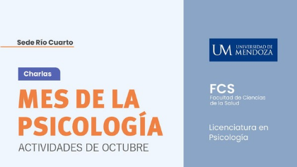 UM Sede Río Cuarto propone un ciclo de actividades por el Mes de la Psicología