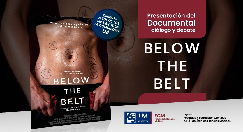 La Facultad de Ciencias Médicas presenta el aclamado documental «Below the Belt» sobre la endometriosis