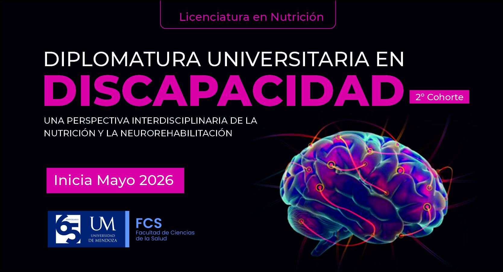Abiertas las inscripciones para la 2° Cohorte de la Diplomatura Universitaria en Discapacidad