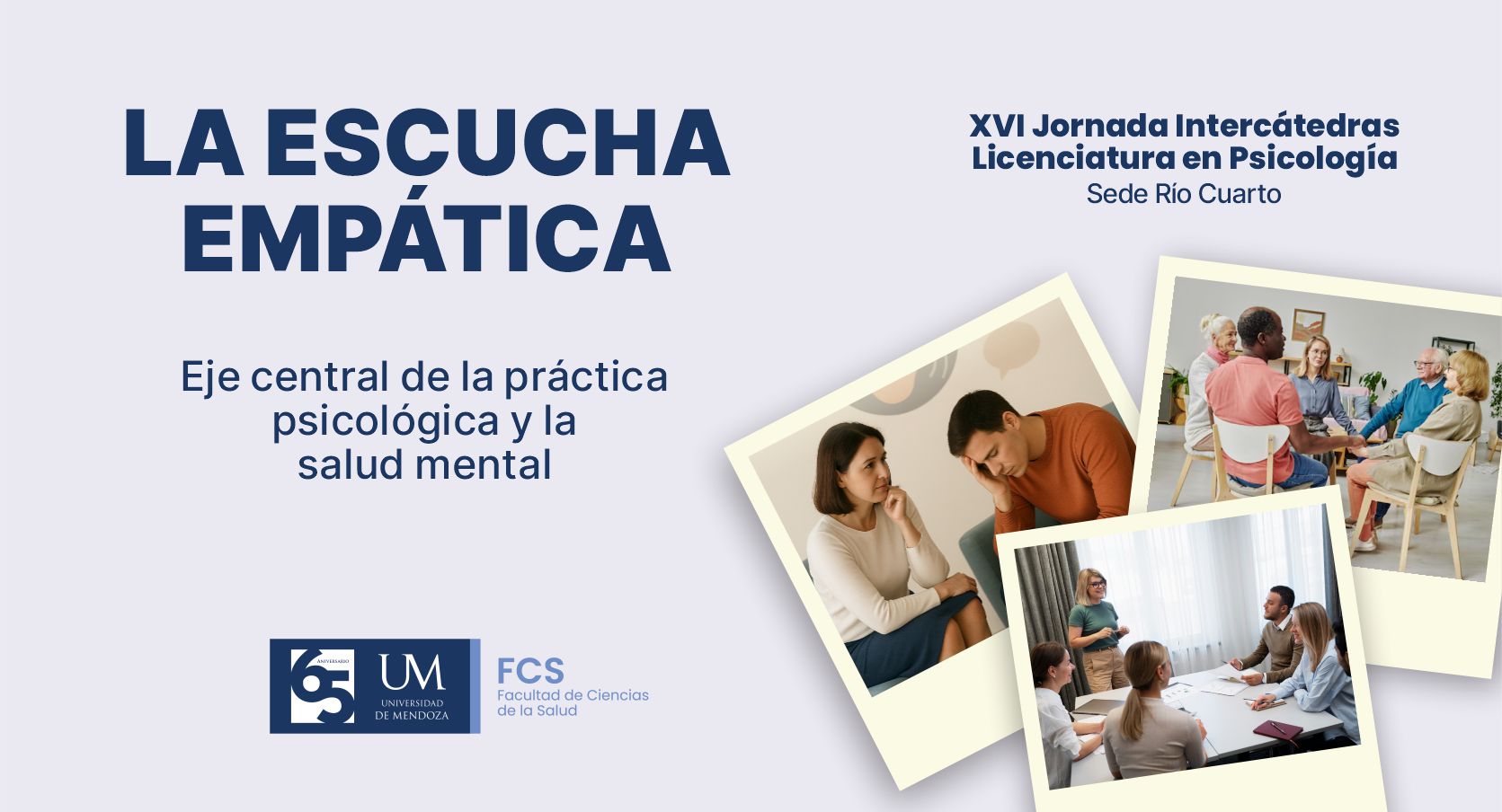 XVI Jornada Intercátedras: la escucha empática como desafío del rol del psicólogo