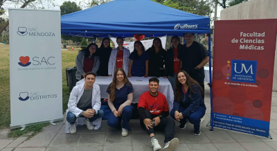 La Facultad de Ciencias Médicas participó de una jornada de concientización por el Día Mundial del Corazón