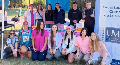 La Universidad de Mendoza estuvo presente en la 20.ª edición de «Vení a Correr»